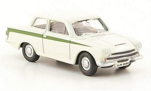 Ford Cortina MK1 1/76 Oxford MKI white diecast model cars
