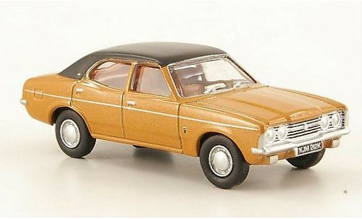 Ford Cortina GXL 1/76 Oxford MkIII brown/black diecast model cars