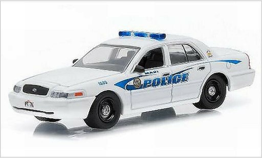 Ford Crown Police Interceptor 1/64 Greenlight Victoria Maui 2008 diecast model cars