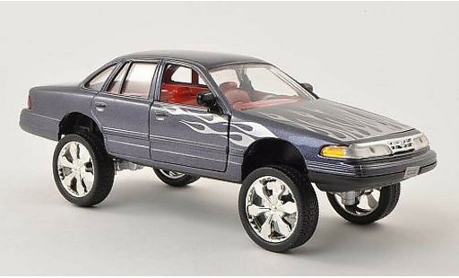 Ford Crown Victoria 1/24 Motormax Tuning anthracite with Dekor 2001 diecast model cars