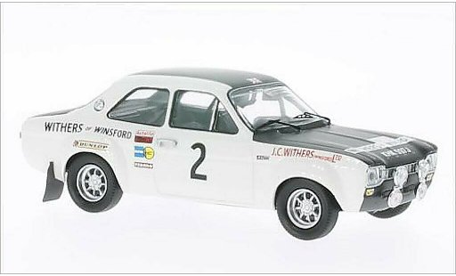 Ford Escort MK1 1/43 Trofeu I 1600 No.2 Withers of Winsford Rally Manx 1971 /H.Liddon diecast model cars
