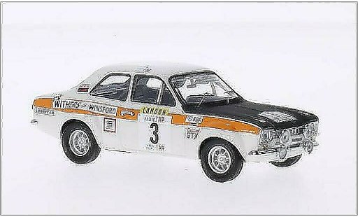 Ford Escort MK1 1/43 Trofeu MK I 1600TC RHD No.3 Withers of Winsford Rally WM Rally Portugal 1971 /H.Lindon diecast model cars