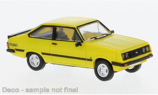 Diecast model cars Ford Escort 1/87 PCX87 MK II R gelb 1:87 Ford Escort 1/87 PCX87 MK II R gelb 1:87 diecast model cars