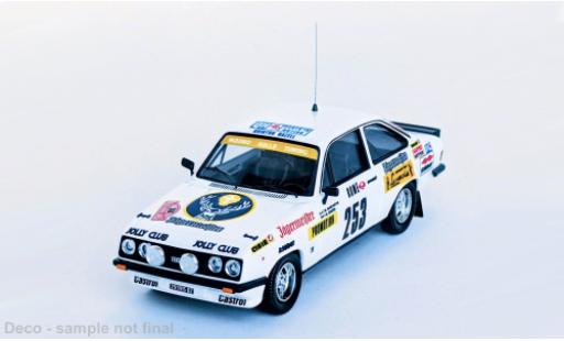 Ford Escort 1/43 Trofeu MK II RS 2000 Rally Monte Carlo 1980 #253 M.Marchesini/G.Caorsi 1:43 diecast model cars