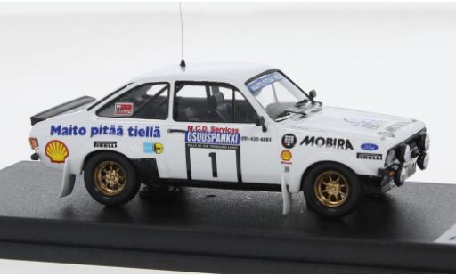 Ford Escort 1/43 Trofeu MK II RS Rallye WM 1000 Lakes Rallye 1982 A.Vatanen/T.Harryman 1:43 diecast model cars