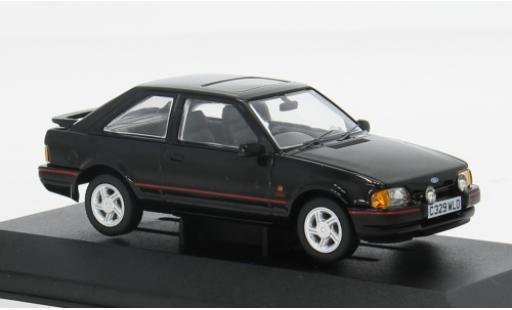 Ford Escort 1/43 Corgi Mk IV XR3i schwarz/rot 1986 1:43 diecast model cars