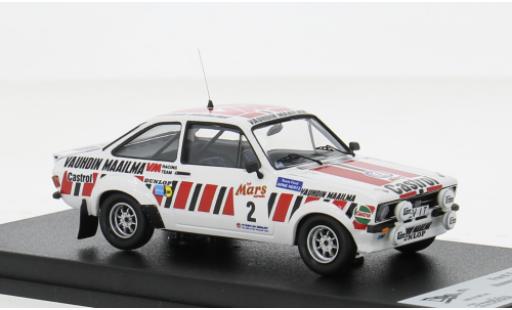 Ford Escort 1/43 Trofeu MK2 1:43 diecast model cars