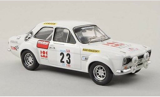Ford Escort MK1 1/43 Trofeu MkI 1600 TC No.23 Ritz Rally Portugal 1973 /J.Anjos diecast model cars