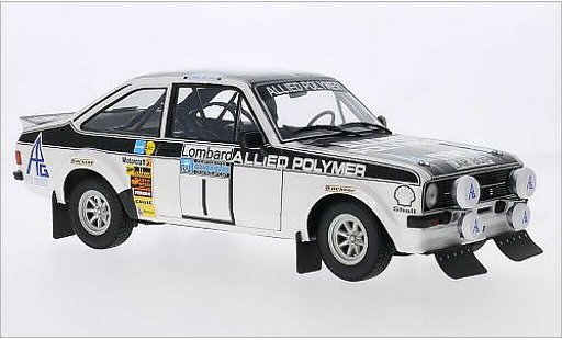 Ford Escort Rally 1/18 Minichamps MKII 1800 No.1 Allied Polymer WM RAC 1975 /H.Liddon diecast model cars