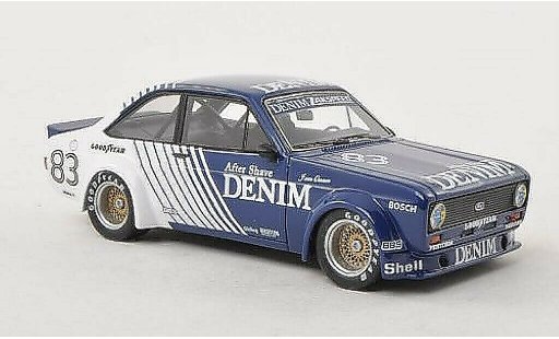 Ford Escort Rally 1/43 Neo MkII Gr.2 No.83 Denim Bergischer Lowe Zolder 1982 diecast model cars