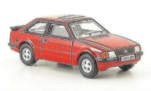 Ford Escort XR3i 1/76 Oxford MkIII red 1982 diecast model cars