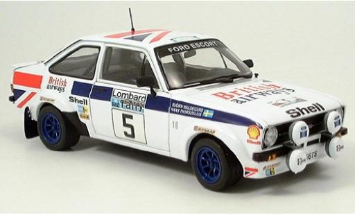 Diecast model cars Ford Escort 1/18 Sun Star RS 1800 #5 1:18 Ford Escort 1/18 Sun Star RS 1800 #5 1:18 diecast model cars