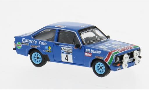 Ford Escort 1/87 Brekina RS 1800 Rallye RAC Lombard 1978 #4 H.Mikkola 1:87 diecast model cars