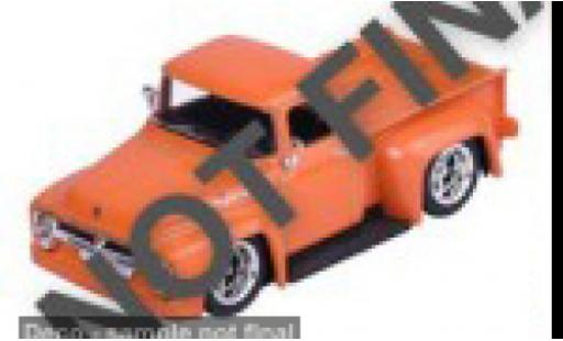 Ford F-1 1/64 Majorette 00 orange 1956 1:64 diecast model cars
