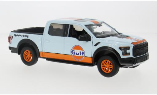 Ford F-1 1/24 Motormax 50 Raptor 2017 Gulf 1:24 diecast model cars