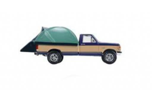 Ford F-1 1/64 Greenlight 50 XLT blau/beige 1987 1:64 diecast model cars