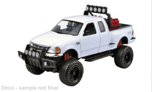 Ford F-1 1/24 Motormax 50 XLT weiss 2001 1:24 diecast model cars