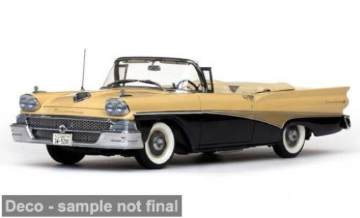 Ford Fairlane 1/18 Sun Star 500 gelb/schwarz 1958 1:18 diecast model cars