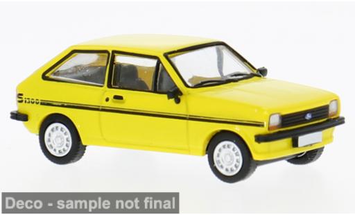 Ford Fiesta 1/87 PCX87 MK I gelb 1975 1:87 diecast model cars