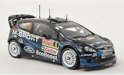Ford Fiesta WRC 1/43 Spark No.6 M-Sport LTD Rally Monte Carlo 2014 /D.Barritt diecast model cars