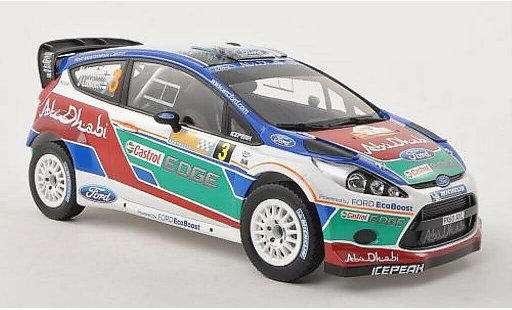 Ford Fiesta WRC 1/18 Minichamps No.3 Abu Dhabi Rally Australien 2011 /J.Lehtinen diecast model cars