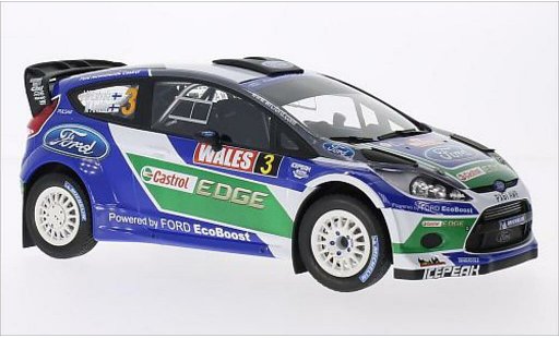 Ford Fiesta WRC 1/18 Minichamps No.3 World Rally Team Castrol Rally WM Rally Great Britain 2012 diecast model cars