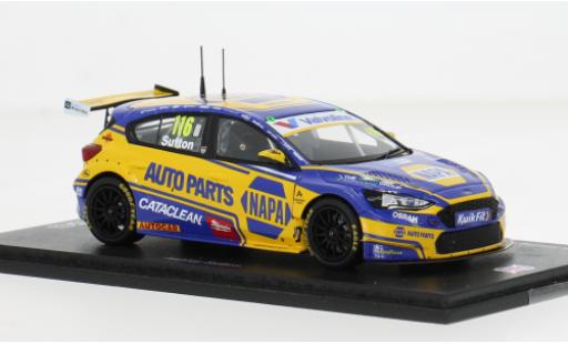 Ford Focus 1/43 Spark BTCC Donington 2025 #116 A.Sutton 1:43 diecast model cars