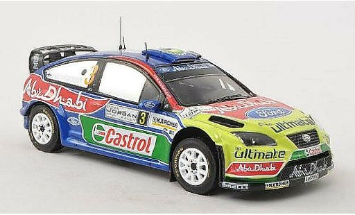 Ford Focus RS 1/43 IXO 07 WRC No.3 Rally Jordanien 2008 /J.Lehtinen diecast model cars