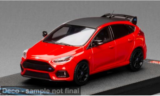 Ford Focus 1/64 Sun Star RS rot/schwarz 2018 1:64 diecast model cars