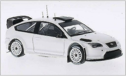Ford Focus RS 1/43 IXO WRC08 Rally Specs matt-white 2009 diecast model cars