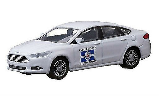 Ford Fusion Fleet 1/64 Greenlight Indianapolis Public Work Operations 2013 diecast model cars