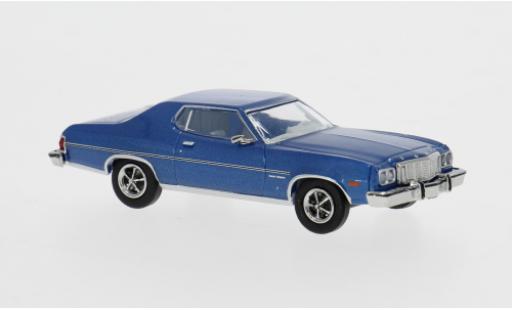 Ford Gran Torino 1/87 Brekina blau 1976 1:87 diecast model cars