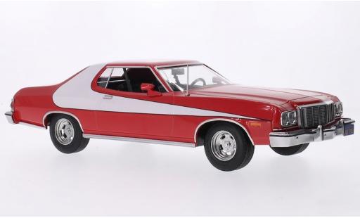 Ford Gran Torino 1/18 MCG rot/weiss 1975 1:18 diecast model cars