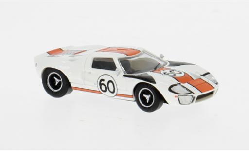 Diecast model cars Ford GT40 GT 40 Le Mans 1966 #60 J.Neerpasch/J.Ickx 1/87 Brekina