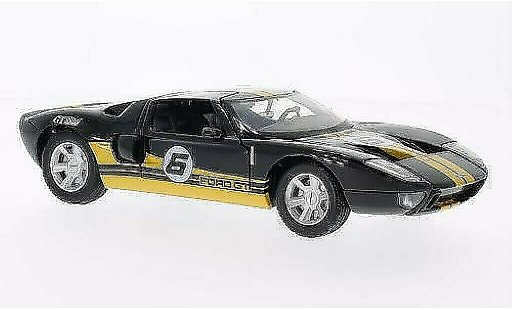 Ford GT Concept 1/24 Motormax No.6 black/yellow diecast model cars