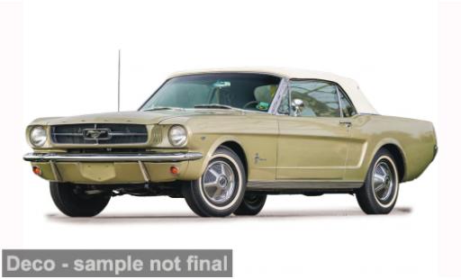 Ford Mustang 1/43 IXO America Cabriolet gold/beige 1965 1:43 diecast model cars