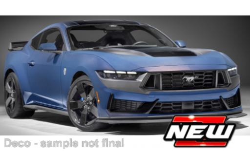 Ford Mustang 1/24 Maisto Dark H blau 1:24 diecast model cars