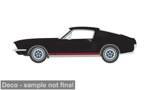 Diecast model cars Ford Mustang GT Fastback schwarz 1967 1/64 IXO America