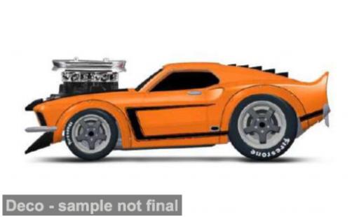 Ford Mustang 1/64 Maisto GT orange 1969 1:64 diecast model cars