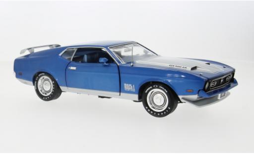 Diecast model cars Ford Mustang 1/18 Auto World Mach 1 blau 1:18 Ford Mustang 1/18 Auto World Mach 1 blau 1:18 diecast model cars