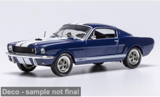 Shelby GT 350 1/43 IXO Ford Mustang blau/weiss 1965 1:43 diecast model cars