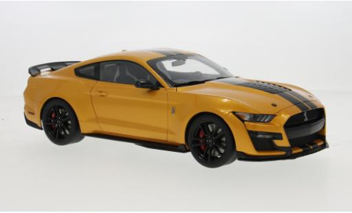 Shelby GT 500 1/18 AUTOart Ford Mustang orange/schwarz 1:18 diecast model cars