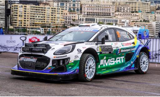 Ford Puma 1/43 IXO Rally1 Rallye Monte Carlo 2026 #95 J.Armstrong/S.Birne 1:43 diecast model cars