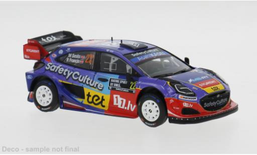Ford Puma 1/43 IXO Rally1 WRC Rally Schweden 2025 #22 M.Sesks/R.Francevic 1:43 diecast model cars
