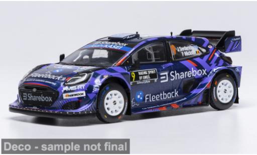 Ford Puma 1/43 IXO Rally1 WRC Rally Schweden 2025 #9 J.Serderidis/F.Miclotte 1:43 diecast model cars