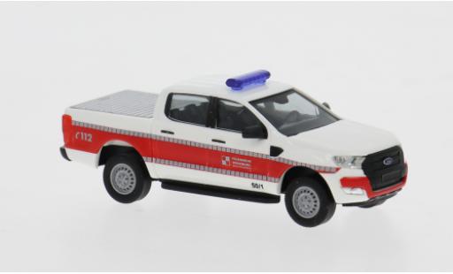 Ford Ranger 1/87 Busch 2016 Feuerwehr W&uuml;rzburg 1:87 diecast model cars