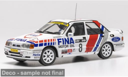 Diecast model cars Ford Sierra Cosworth RS 4x4 Circuit des Ardennes 1990 #8 E.Doctor/T.Badenberg 1/43 IXO