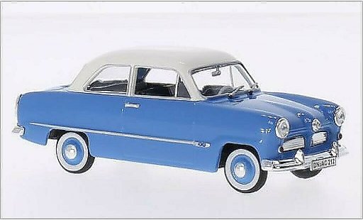 Ford Taunus 12M 1/43 Norev blue/white 1954 diecast model cars