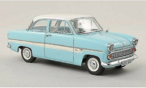 Ford Taunus 12M 1/43 Neo Limousine blue/white 1959 diecast model cars