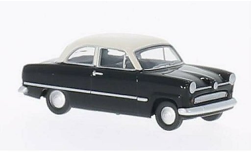 Ford Taunus 12M 1/87 Herpa black/white diecast model cars